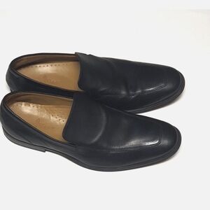 Cole Haan Adams Loafers Men's Size 10 Medium Black Leather Venetian Slip On